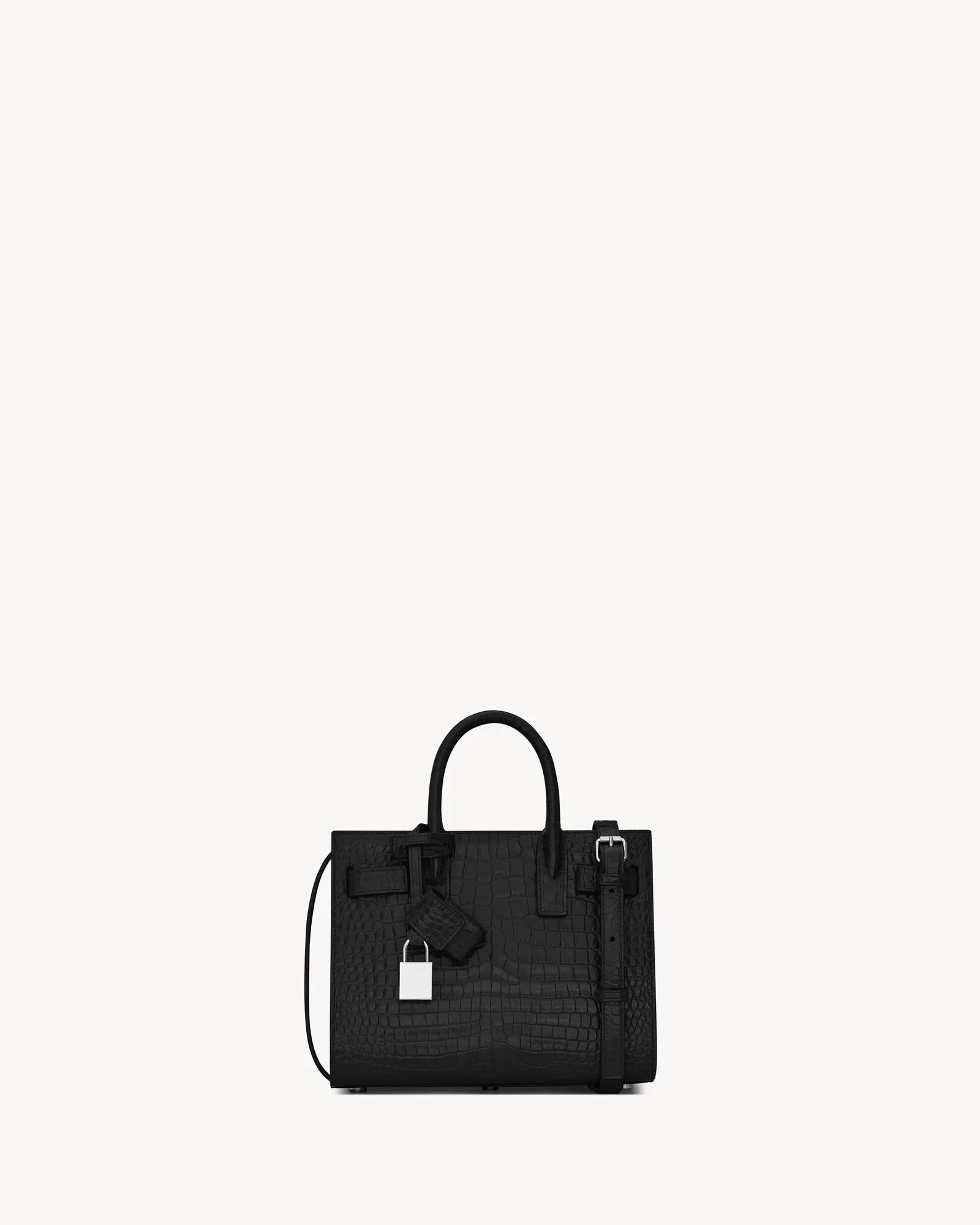 Sac du Jour en cuir embossé crocodile - MS